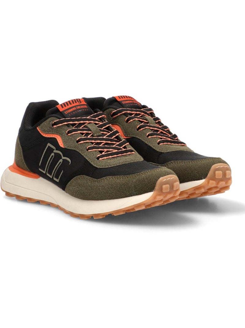 Deportivas Casual Hombre Suela Plana - Mustang Negro - Kiabi