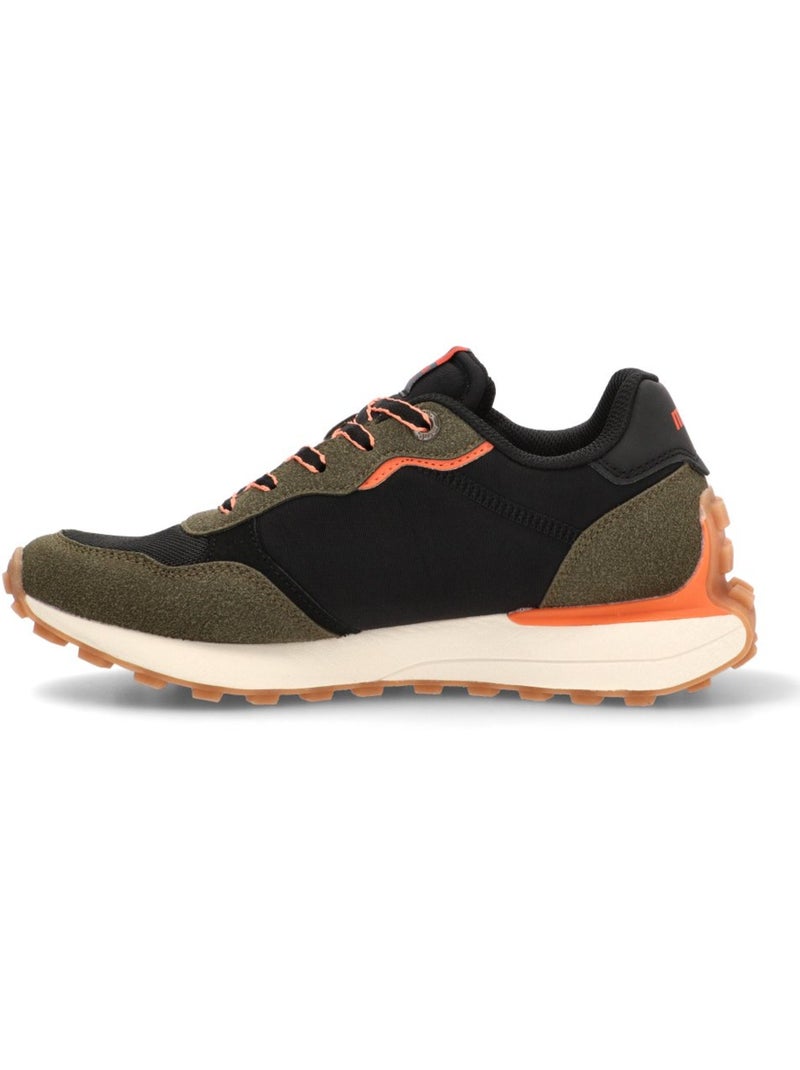 Deportivas Casual Hombre Suela Plana - Mustang Negro - Kiabi