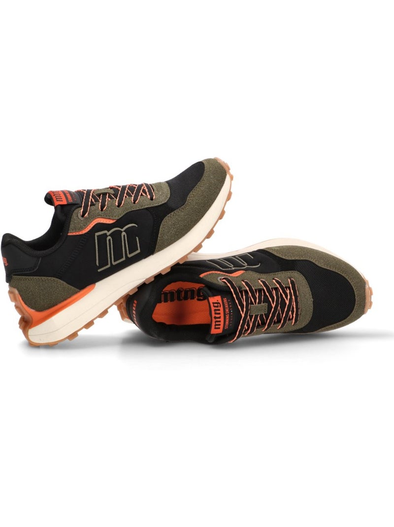 Deportivas Casual Hombre Suela Plana - Mustang Negro - Kiabi