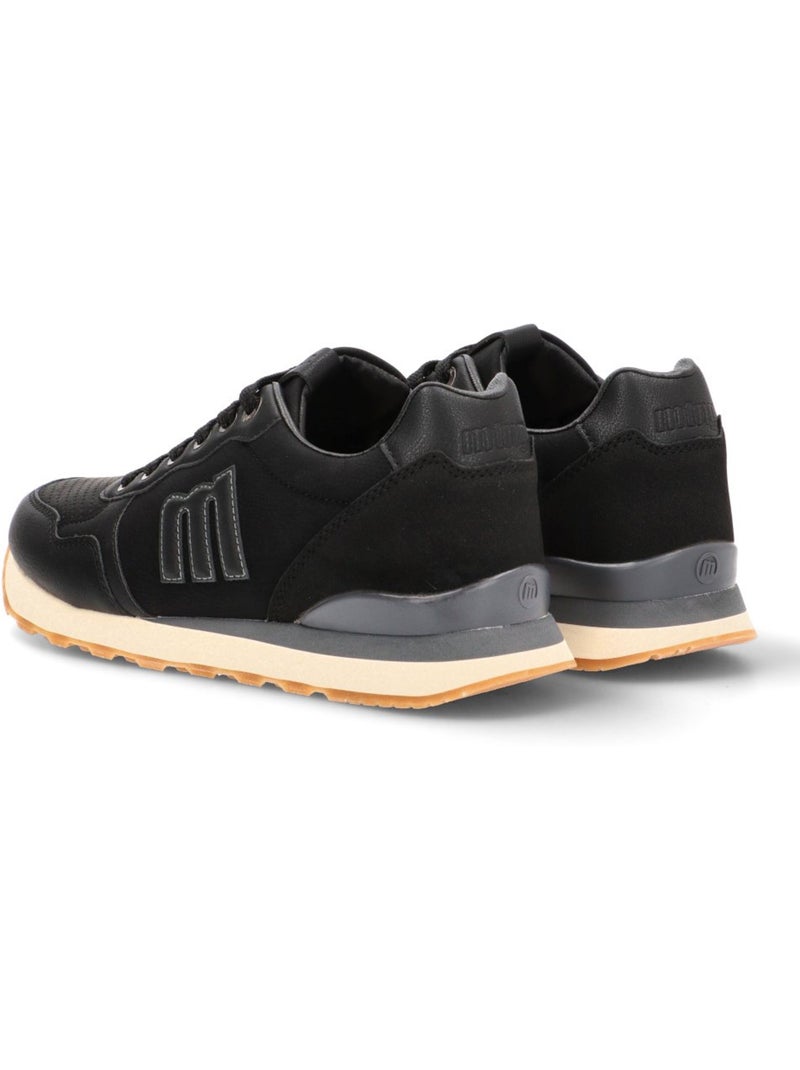 Deportivas Casual Hombre Suela Plana - Mustang Negro - Kiabi