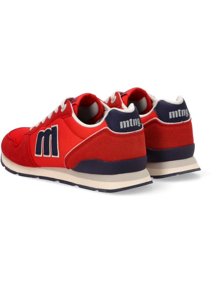 Deportivas Casual Hombre Suela Plana - Mustang Rojo - Kiabi