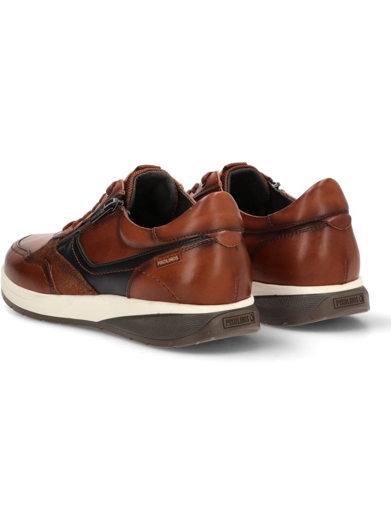 Deportivas Casual Hombre Suela Plana - Pikolinos Marrón claro - Kiabi