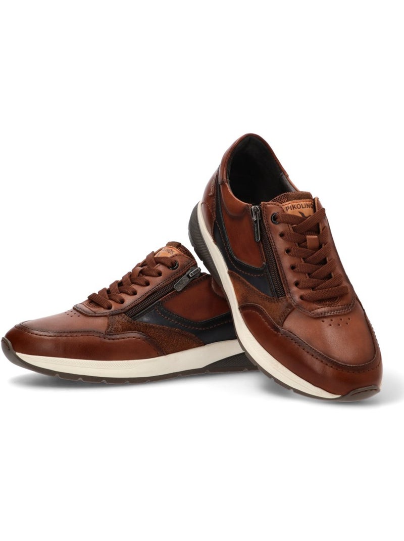 Deportivas Casual Hombre Suela Plana - Pikolinos Marrón claro - Kiabi