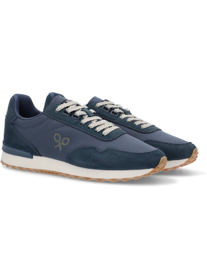 Deportivas Casual Hombre Suela Plana - Silbon Azul - Kiabi