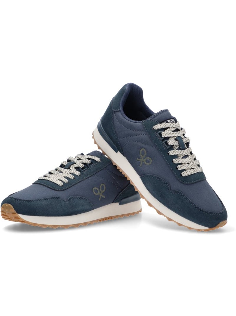 Deportivas Casual Hombre Suela Plana - Silbon Azul - Kiabi