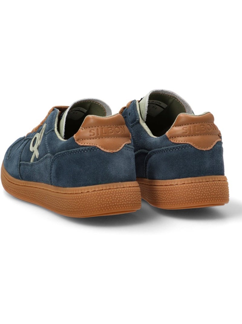 Deportivas Casual Hombre Suela Plana - Silbon Azul - Kiabi