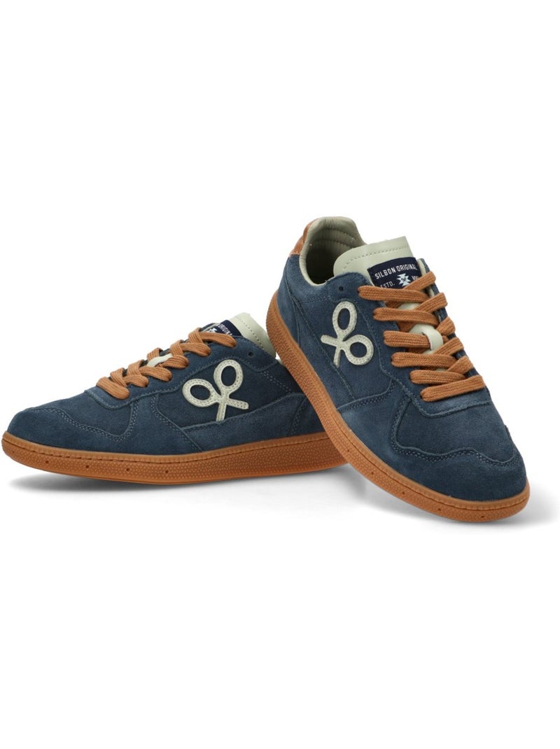 Deportivas Casual Hombre Suela Plana - Silbon Azul - Kiabi