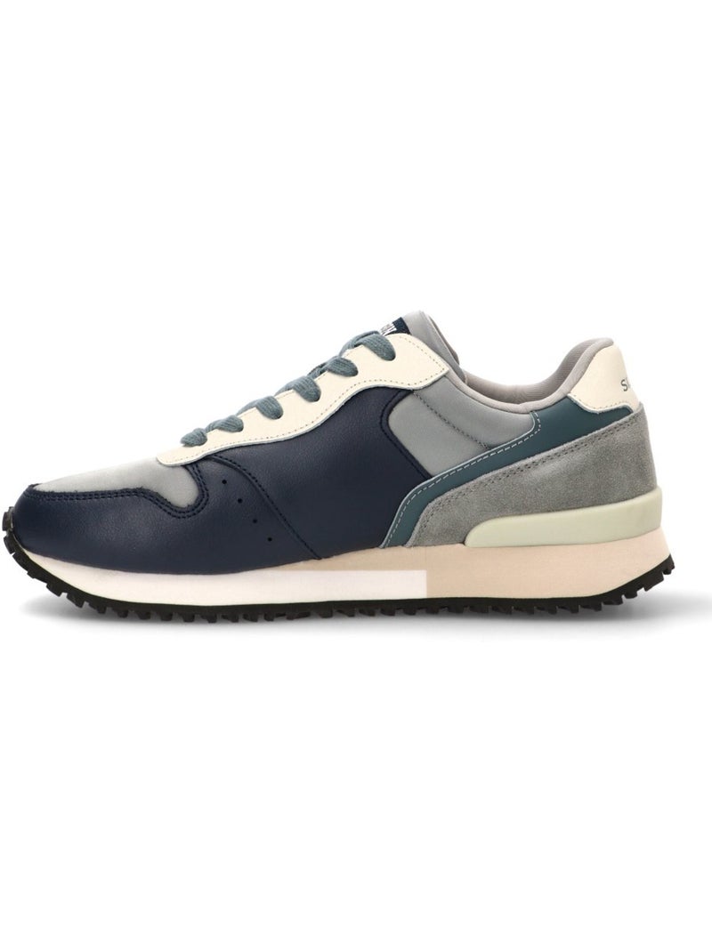 Deportivas Casual Hombre Suela Plana - Silbon Azul - Kiabi