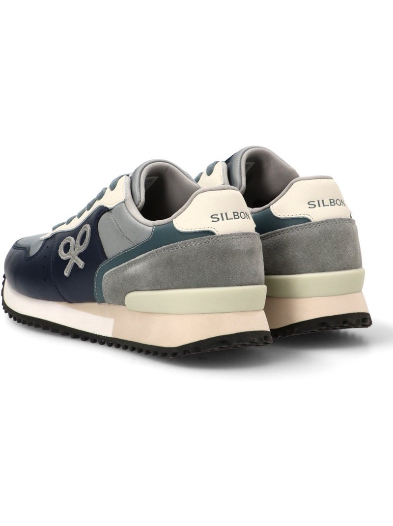 Deportivas Casual Hombre Suela Plana - Silbon Azul - Kiabi