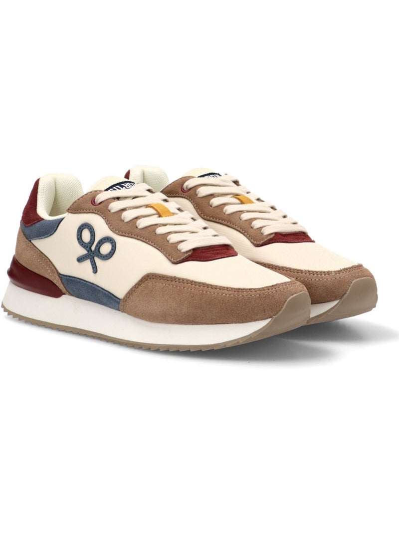 Deportivas Casual Hombre Suela Plana - Silbon Beige - Kiabi