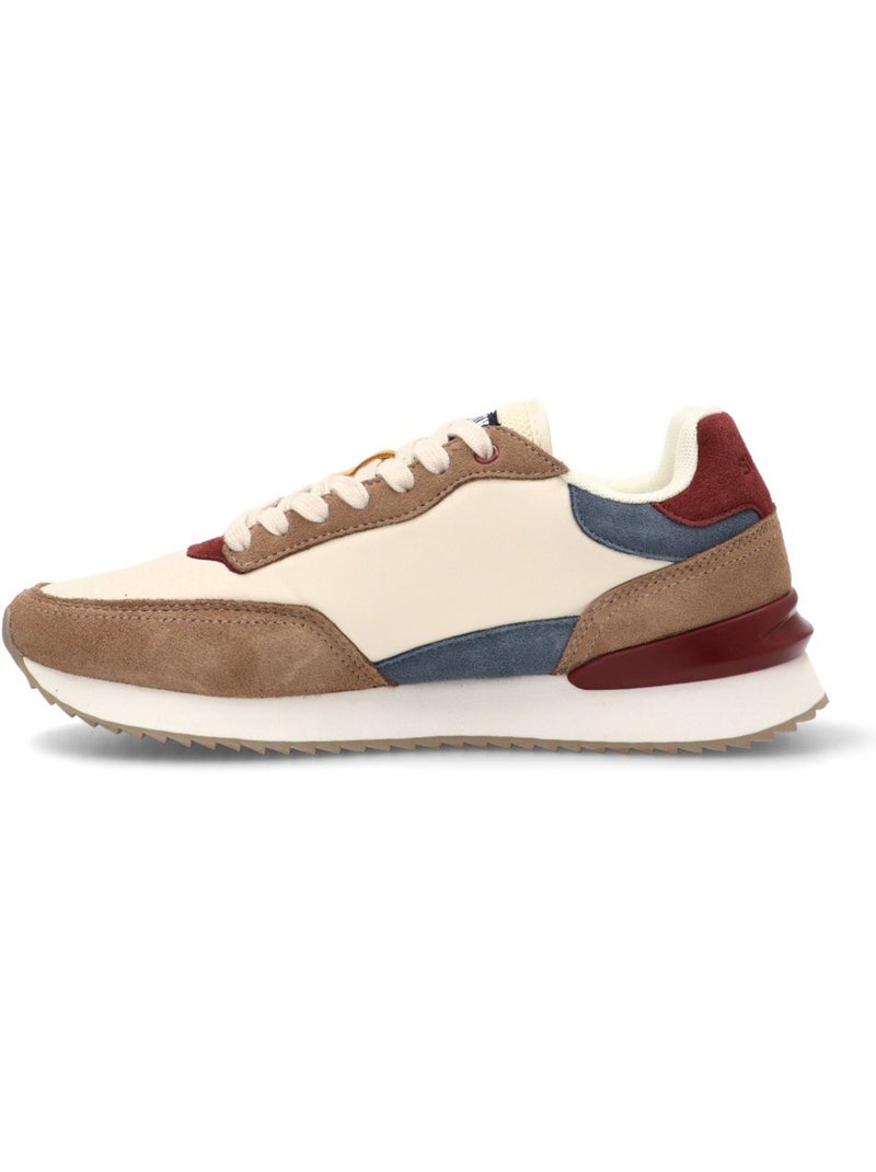 Deportivas Casual Hombre Suela Plana - Silbon Beige - Kiabi