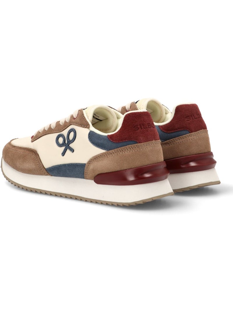Deportivas Casual Hombre Suela Plana - Silbon Beige - Kiabi