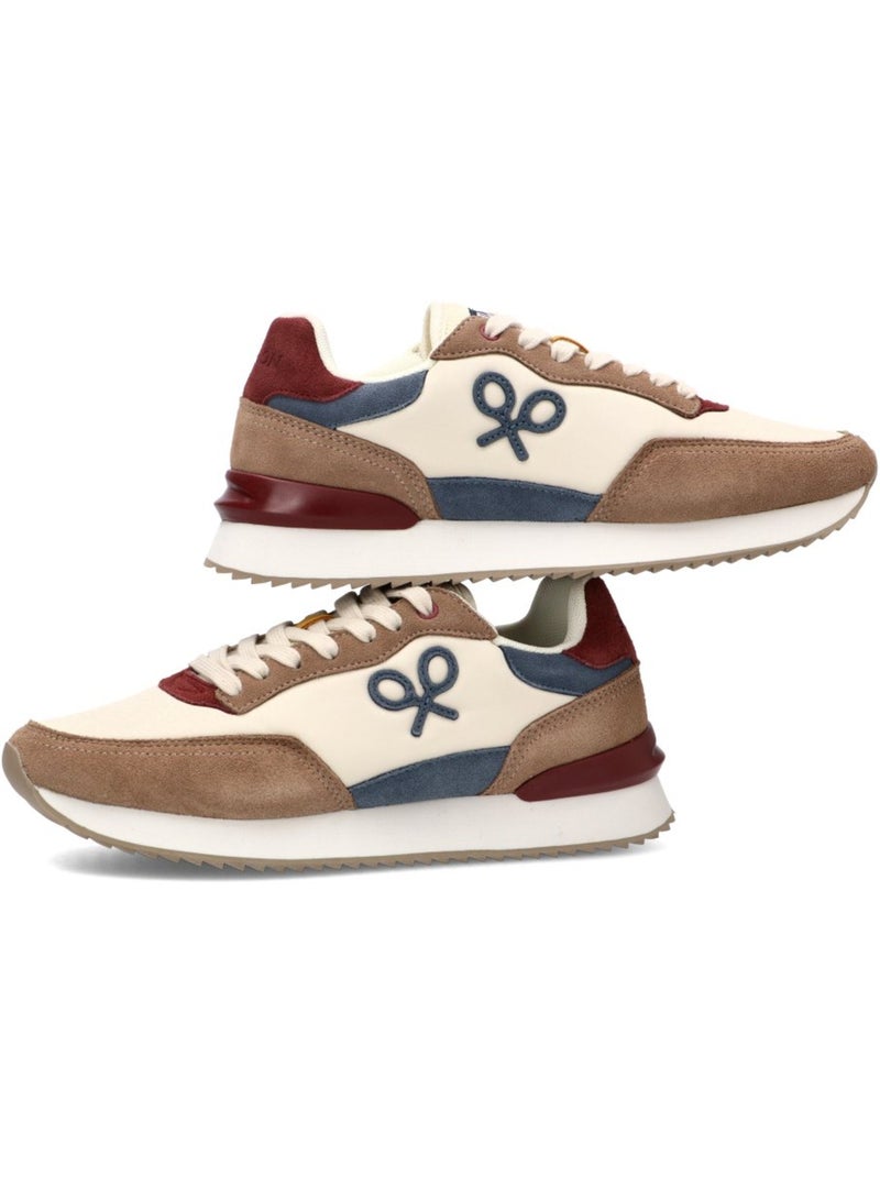 Deportivas Casual Hombre Suela Plana - Silbon Beige - Kiabi