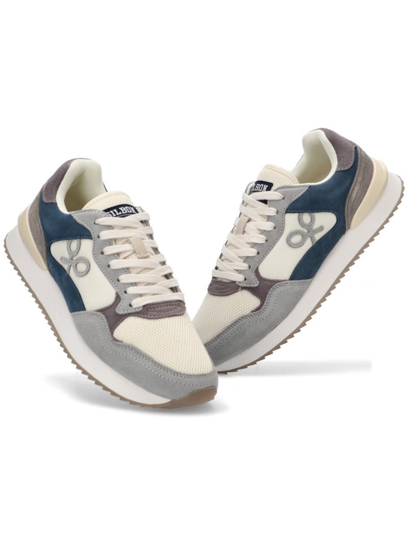 Deportivas Casual Hombre Suela Plana - Silbon Beige - Kiabi