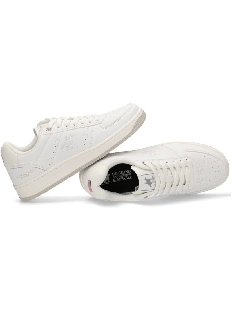 Deportivas Casual Hombre Suela Plana - U.s. Grand Polo Blanco - Kiabi