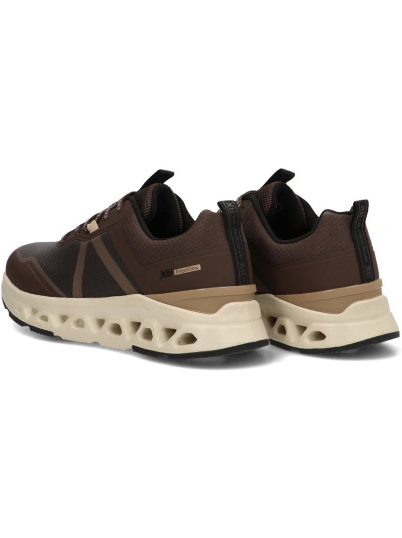 Deportivas casual hombre suela plana - xti Marrón - Kiabi