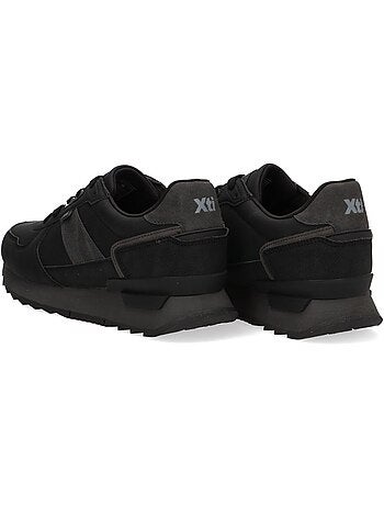 Deportivas casual hombre suela plana - xti