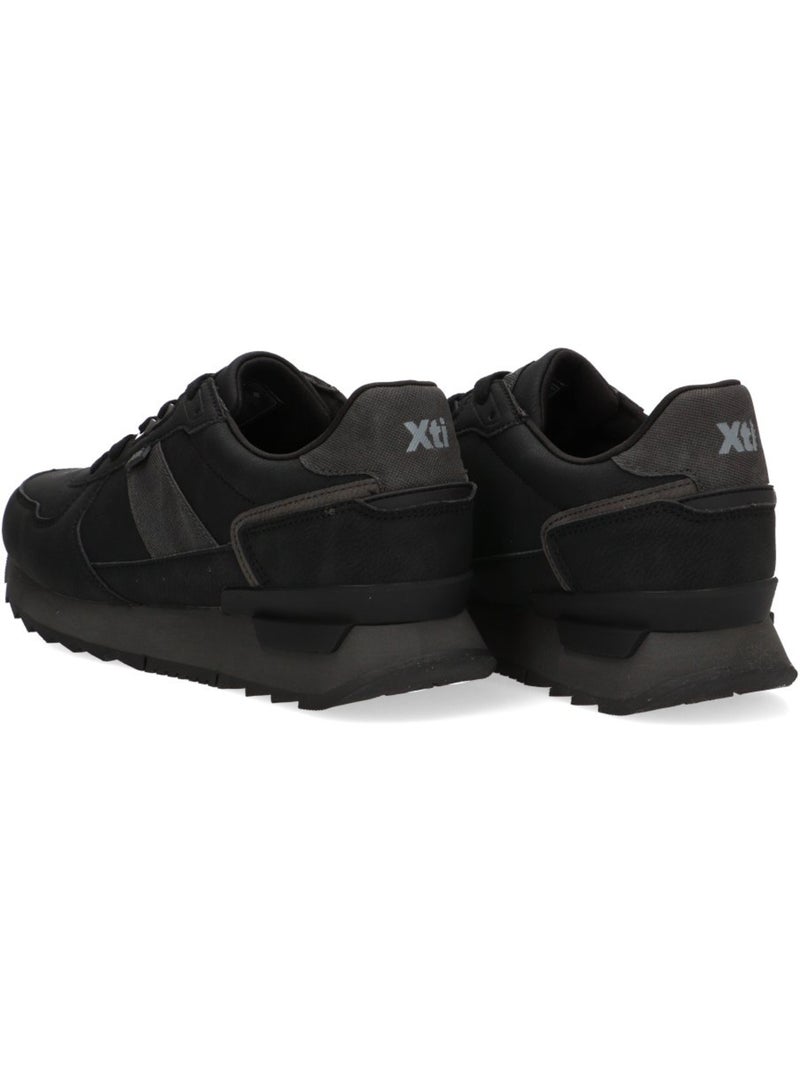 Deportivas casual hombre suela plana - xti Negro - Kiabi