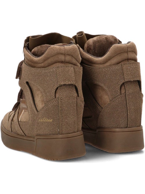 Deportivas casual mujer cuña alta - isteria - Kiabi