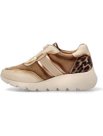 Deportivas Casual Mujer Cuña Media - Amarpies