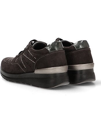 Deportivas Casual Mujer Cuña Media - Amarpies