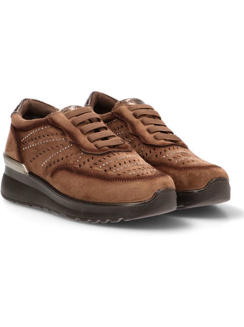 Deportivas Casual Mujer Cuña Media - Amarpies - Kiabi Deportivas Casual Mujer Cuña Media - Amarpies - Kiabi