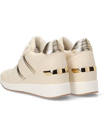 Deportivas casual mujer cuña media - etika