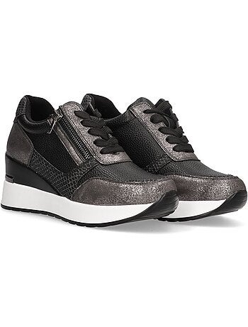 Deportivas Casual Mujer Cuña Media - Etika