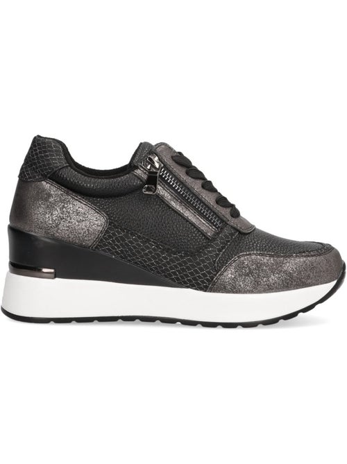 Deportivas Casual Mujer Cuña Media - Etika - Kiabi Deportivas Casual Mujer Cuña Media - Etika - Kiabi