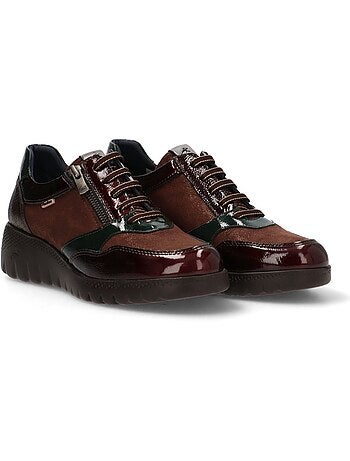Deportivas Casual Mujer Cuña Media - Fluchos