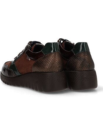 Deportivas Casual Mujer Cuña Media - Fluchos