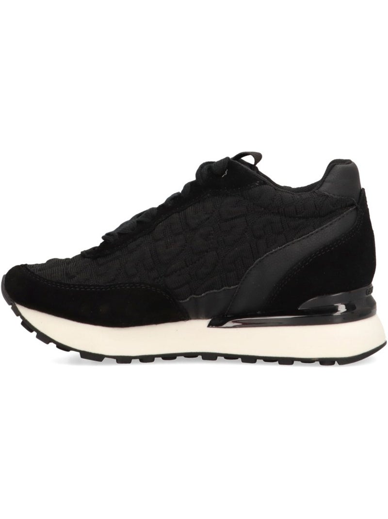Deportivas Casual Mujer Cuña Media - Gioseppo Negro - Kiabi