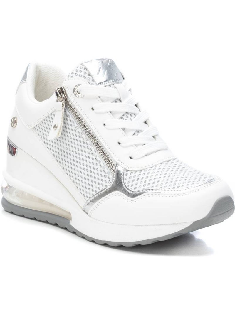 Deportivas Casual Mujer Cuña Media - Xti Blanco - Kiabi
