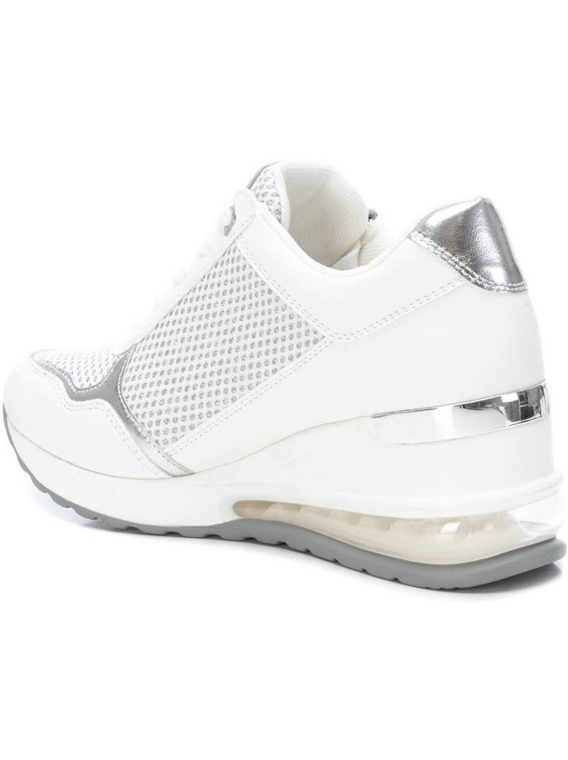 Deportivas Casual Mujer Cuña Media - Xti Blanco - Kiabi