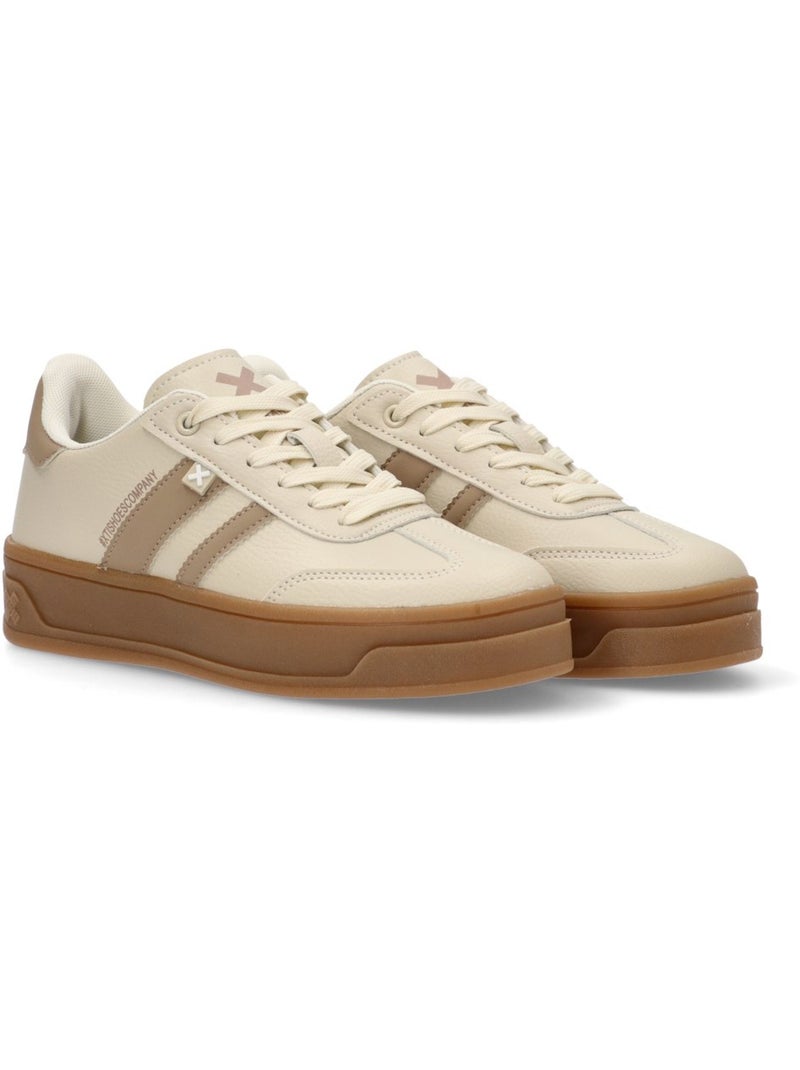 Deportivas Casual Mujer Suela Doble - Modelo 143645 Beige - Kiabi
