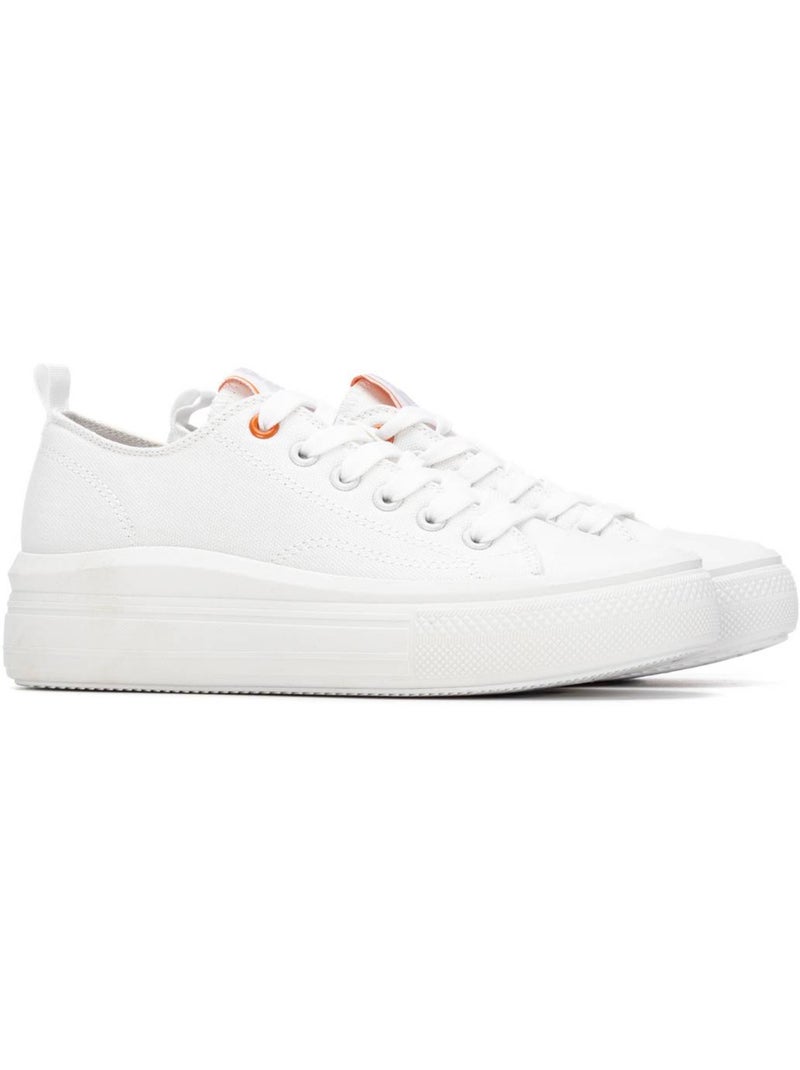 Deportivas Casual Mujer Suela Doble - Refresh Blanco - Kiabi