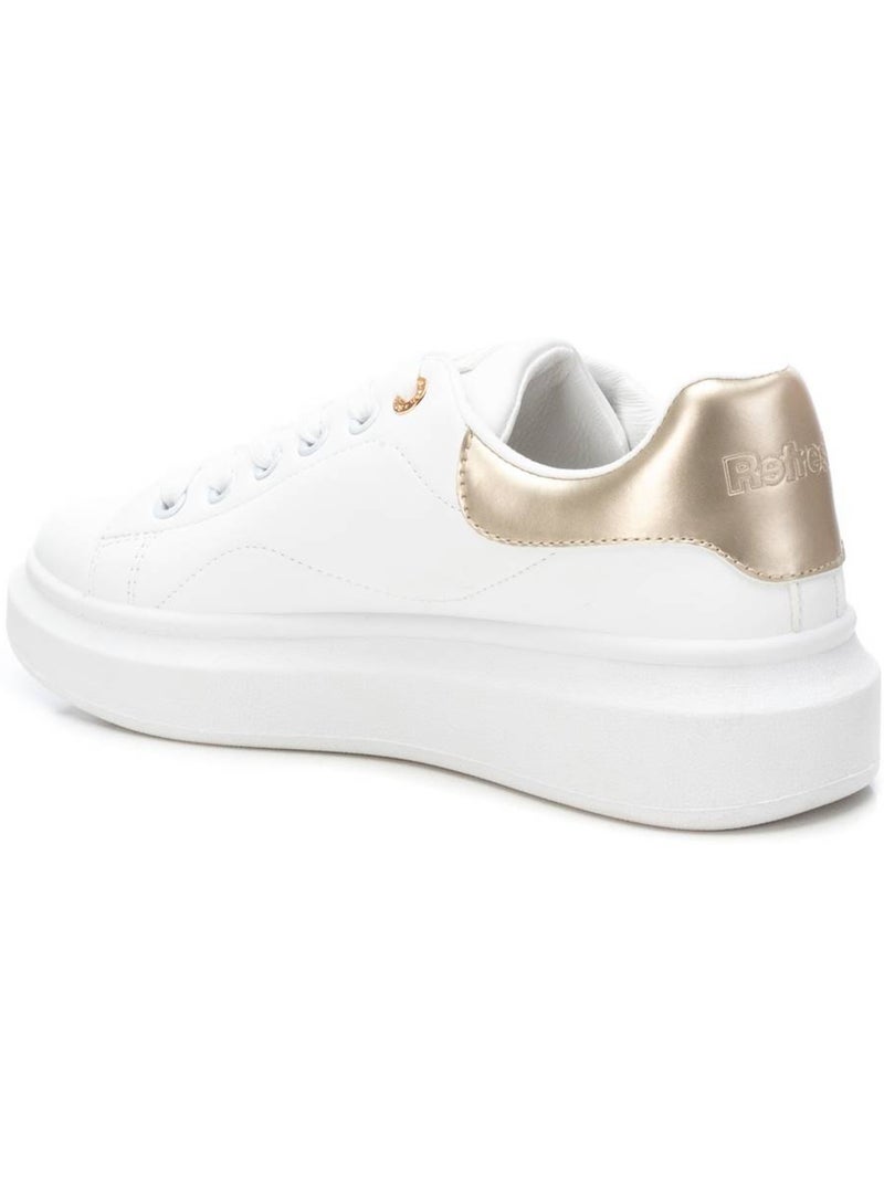 Deportivas Casual Mujer Suela Doble - Refresh Oro - Kiabi