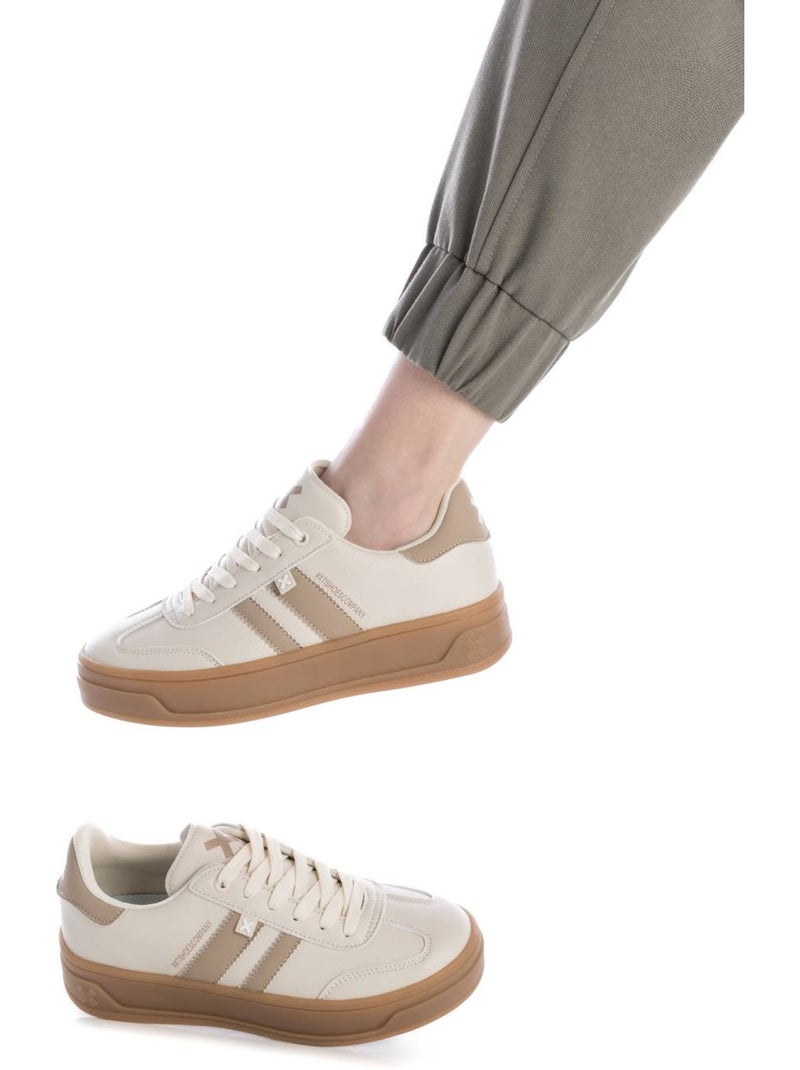 Deportivas Casual Mujer Suela Doble - Xti Beige - Kiabi