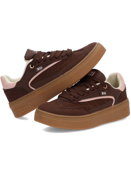 Deportivas casual mujer suela doble - xti - Kiabi Deportivas casual mujer suela doble - xti - Kiabi