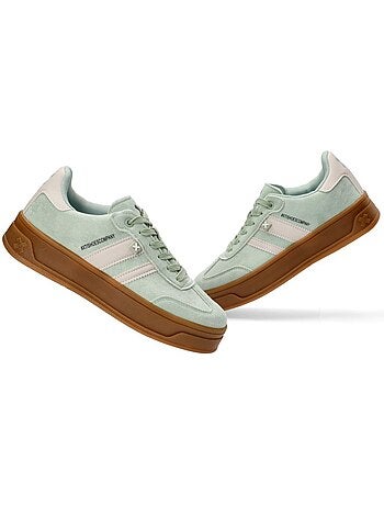 Deportivas casual mujer suela doble - xti