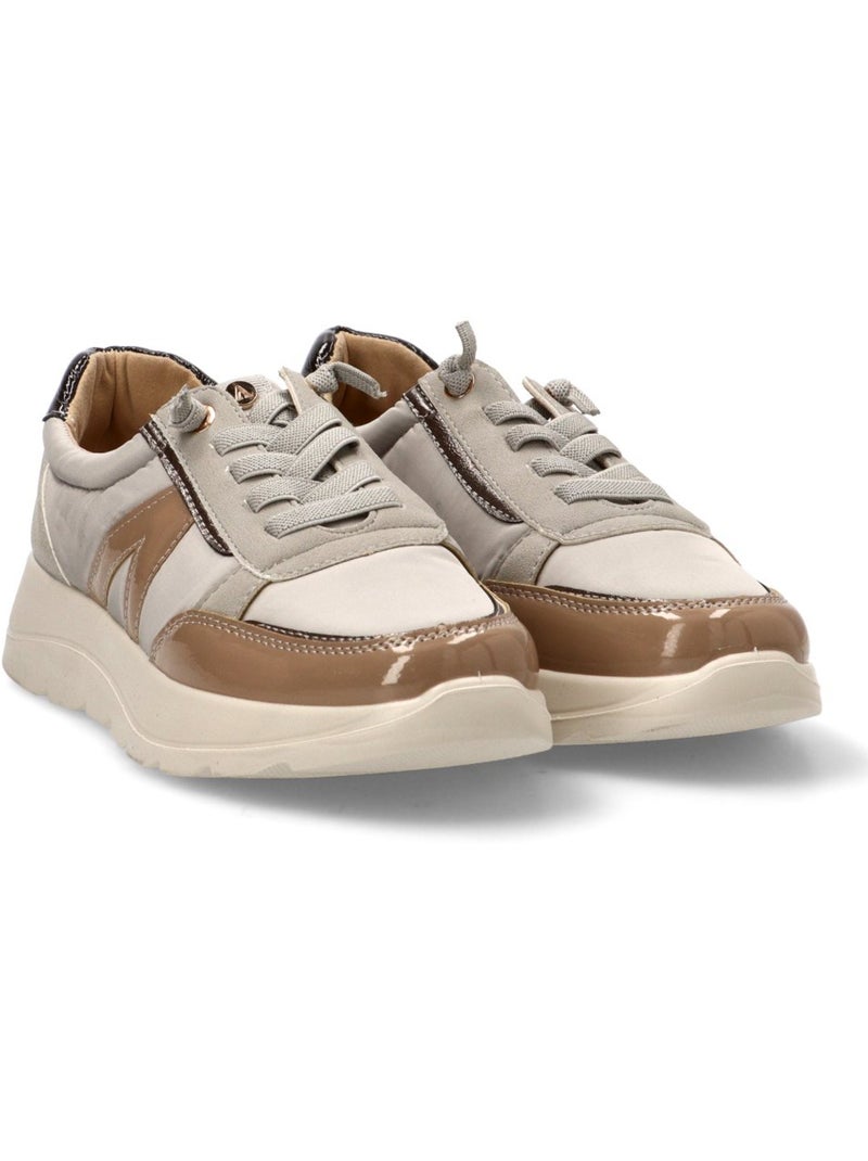 Deportivas Casual Mujer Suela Plana - Armony Gris perla - Kiabi
