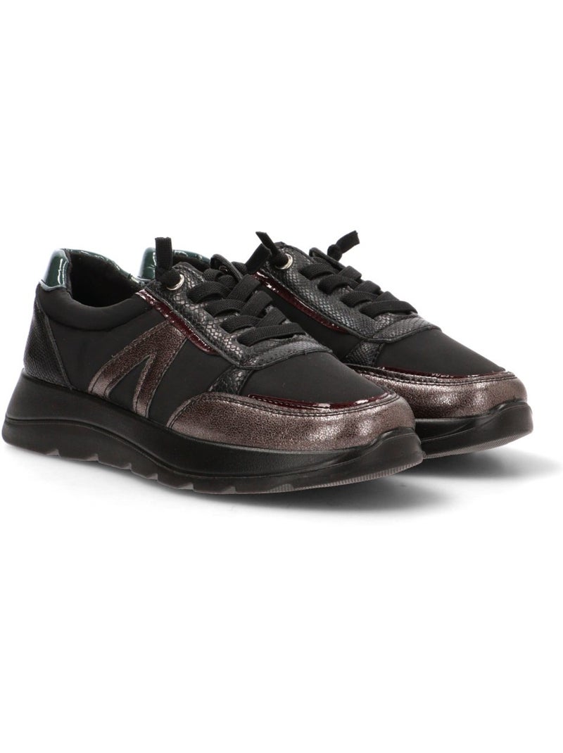 Deportivas Casual Mujer Suela Plana - Armony Negro - Kiabi