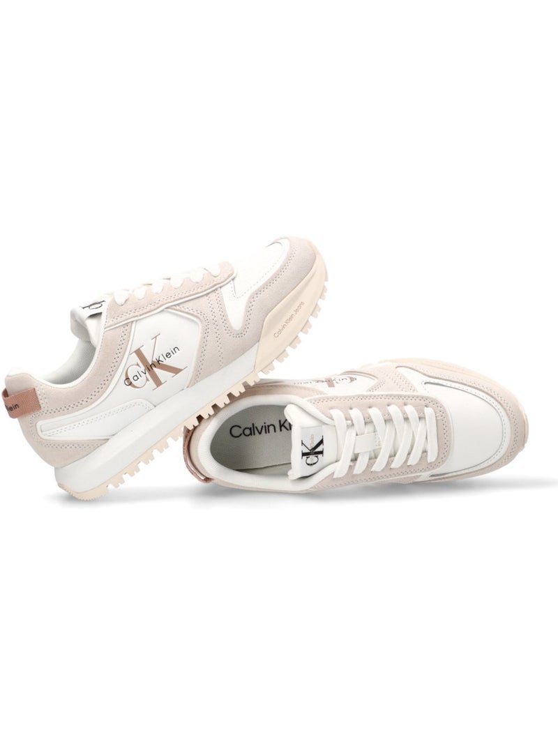 Deportivas Casual Mujer Suela Plana - Calvin Klein Blanco - Kiabi