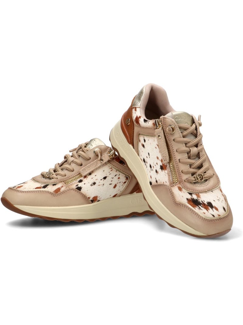 Deportivas casual mujer suela plana - carmela Beige - Kiabi