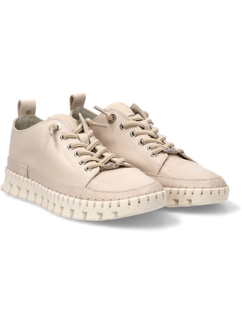Deportivas Casual Mujer Suela Plana - Carmela Beige - Kiabi