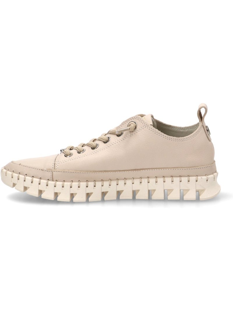 Deportivas Casual Mujer Suela Plana - Carmela Beige - Kiabi
