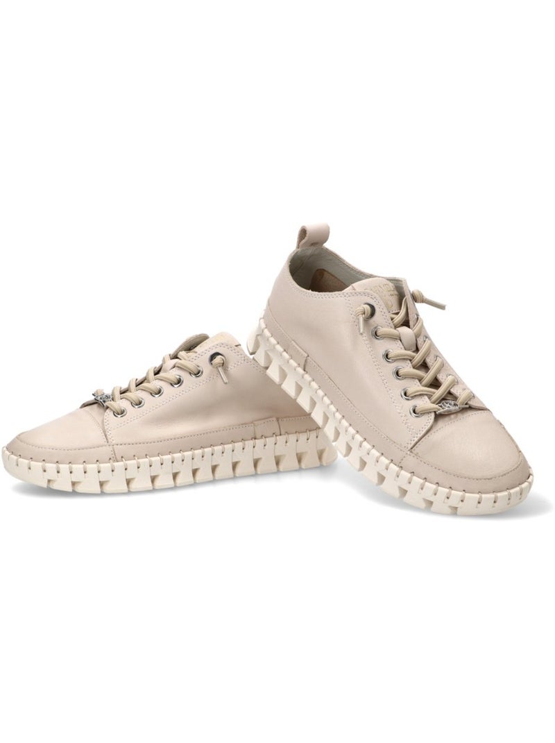 Deportivas Casual Mujer Suela Plana - Carmela Beige - Kiabi