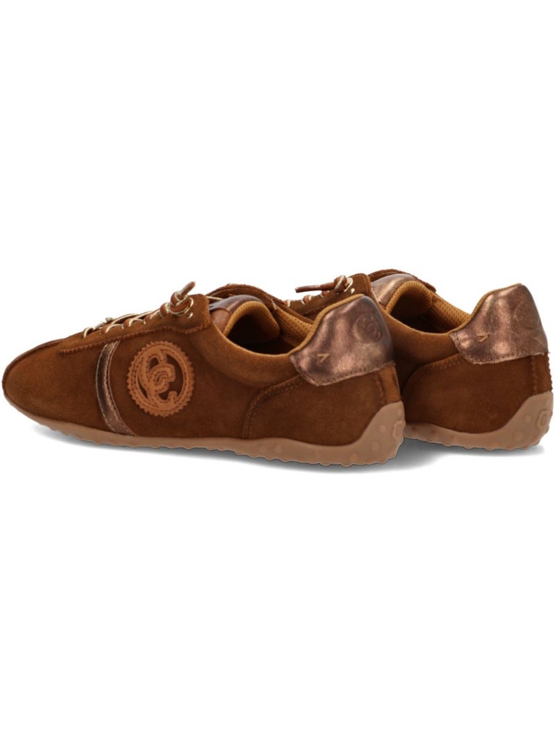 Deportivas casual mujer suela plana - carmela Camel - Kiabi