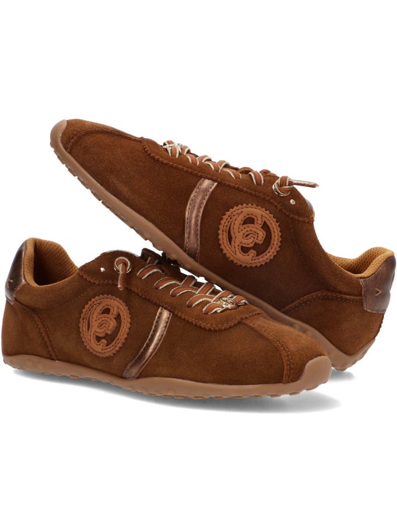 Deportivas casual mujer suela plana - carmela Camel - Kiabi