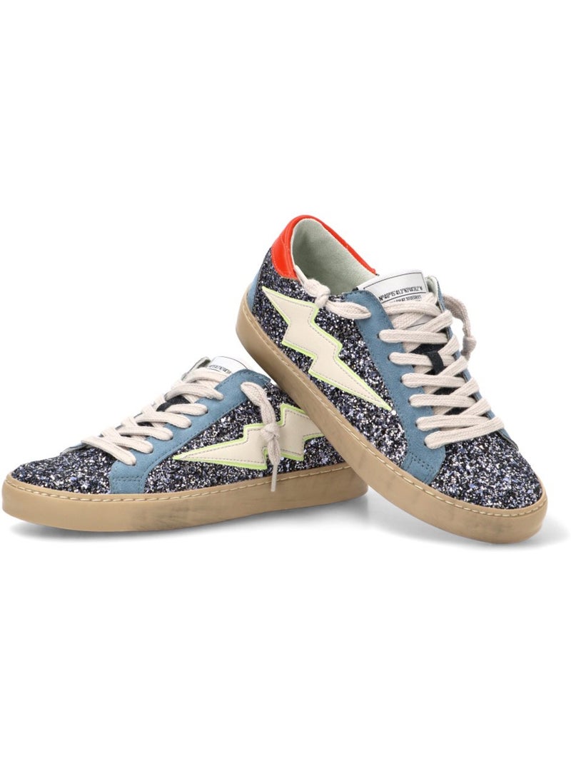Deportivas Casual Mujer Suela Plana - Corina Azul - Kiabi